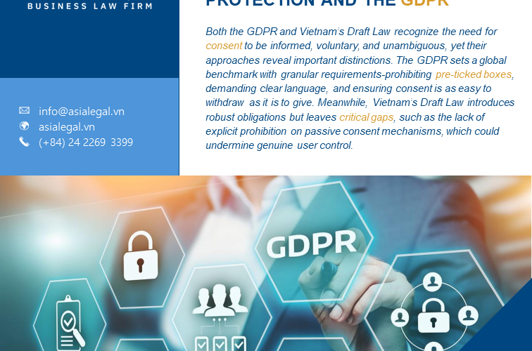 CONSENT RULES UNDER DRAFT LAW AND GDPR